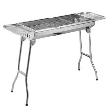 European Stainless Steel Rectangular Charcoal BBQ Grill,